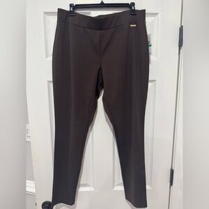 Michael Kors Brown Skinny Pants Sleek Design